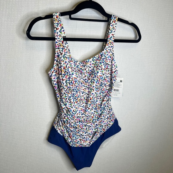 Profile By Gottex Other - Profile by Gottex Womens Multicolor Confetti One Piece Swimsuit Size 12 NEW